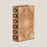 Medallion Brown & Gold Book Box