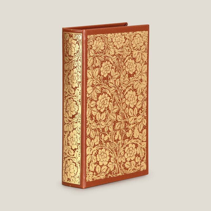 Fleur De Luxe Burgundy Book Box