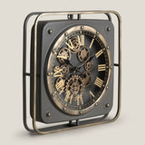 Middleton Grey & Gold Wall Clock