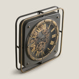 Middleton Grey & Gold Wall Clock