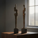 Statuesque Gold Sculpture S