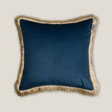 Tusker Printed Velvet Cushion Cover