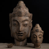 Archaic Patina Buddha Sculpture L