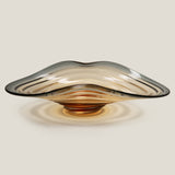 Cascade Amber & Grey Decor Bowl