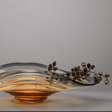 Cascade Amber & Grey Decor Bowl