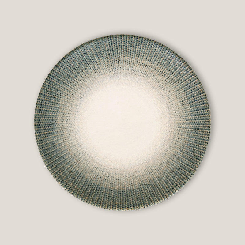 Sway Blue Ceramic Quarter Plate Set of 2