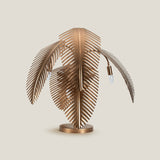Bahama Palm Brass Table Lamp