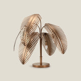 Bahama Palm Brass Table Lamp