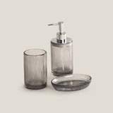 Hudson Grey Bath Set of 3