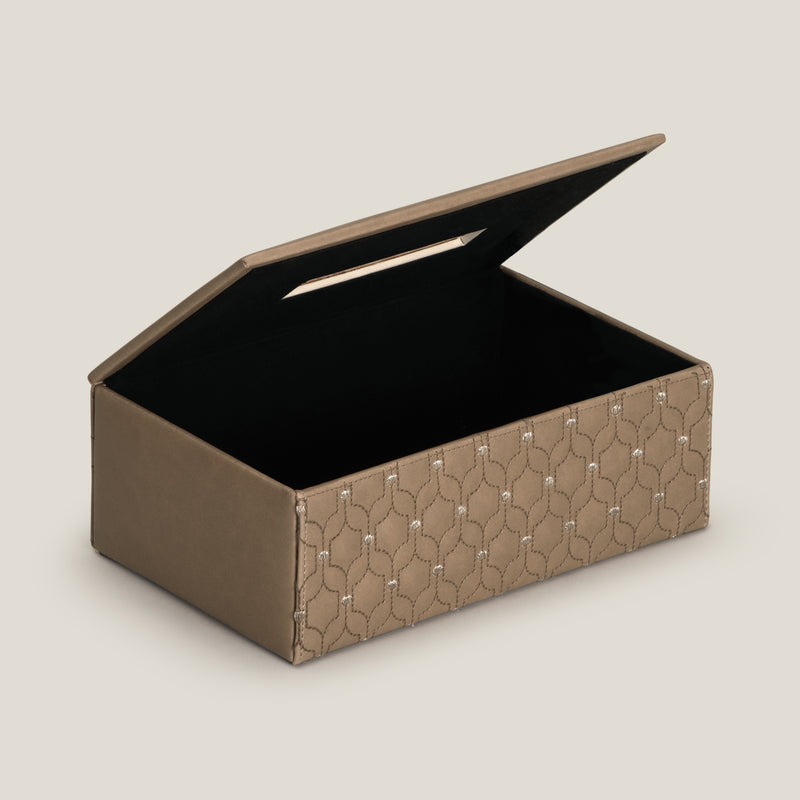 Mochila Brown & Beige Tissue Box