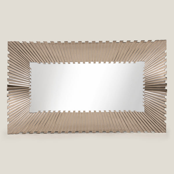 Folha Brown Wall Mirror