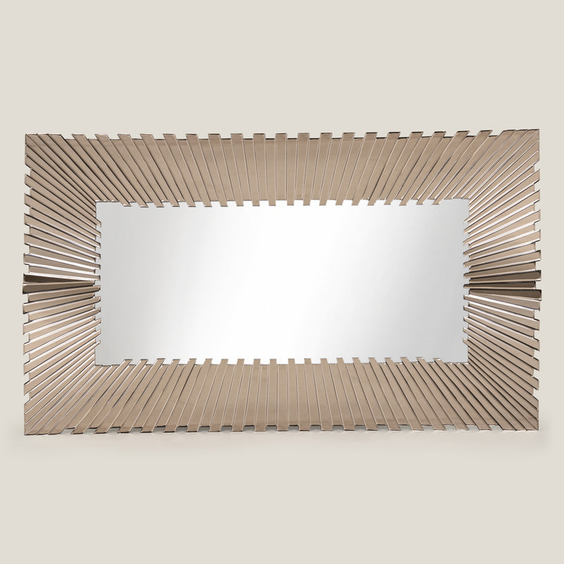 Folha Brown Wall Mirror