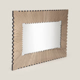 Folha Brown Wall Mirror