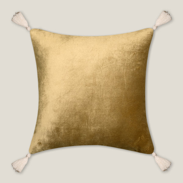 Leonora Emb. Yellow Cushion Cover