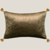 Aster Emb. Brown Cushion Cover