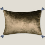 Solstice Emb. Brown Cushion Cover