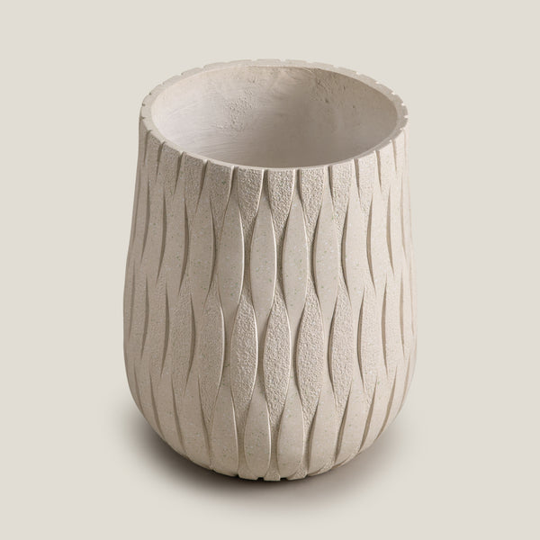 Oasis Off White Planter