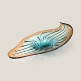 Wavelet Amber & Green Decor Platter