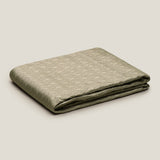 Canto Sage Green & Light Pink Reversible Bedspread