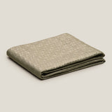 Ramone Light Green & Dark Green Reversible Bedspread