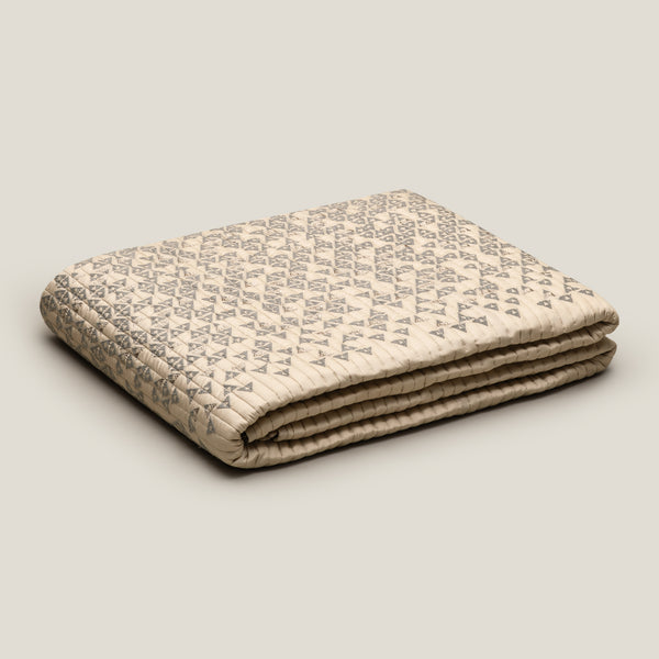 Allegra Emb. Beige Bedspread