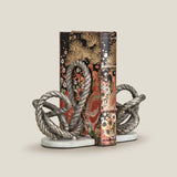 Hawser White & Antique Silver Bookend