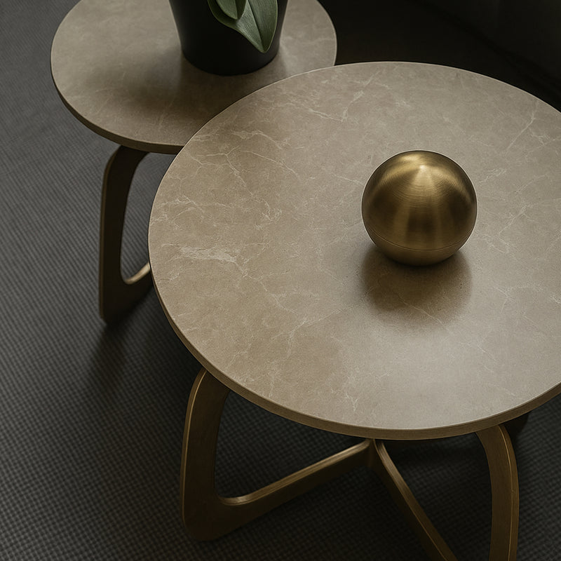 Affinity Gold Side Table