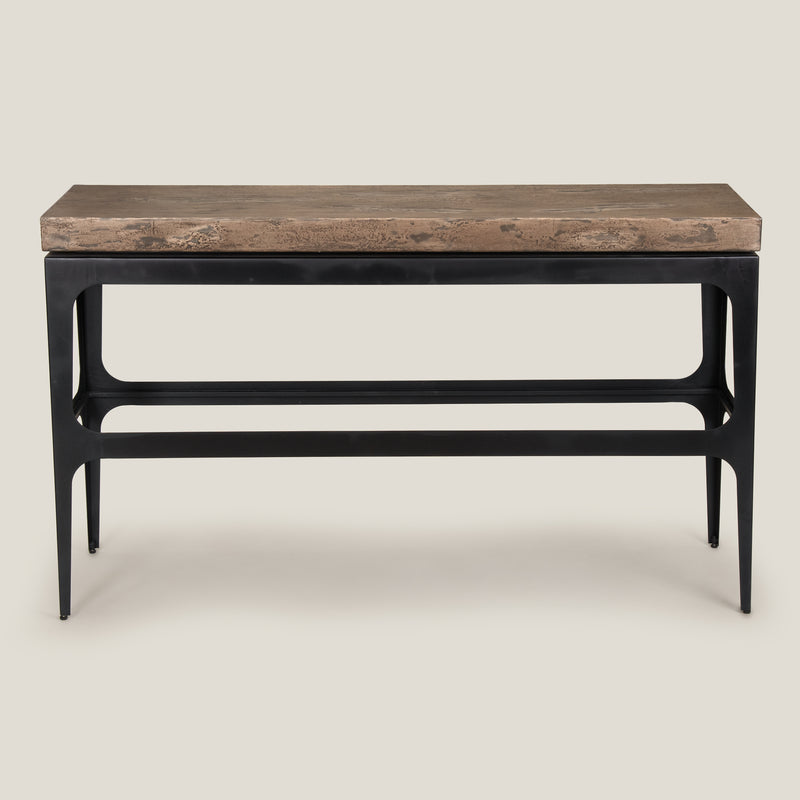 Barclay Brown Console Table