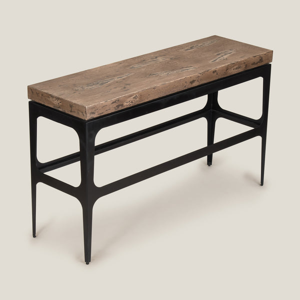 Barclay Brown Console Table