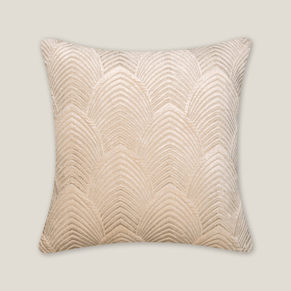 Caspian Emb. Off White Cushion Cover