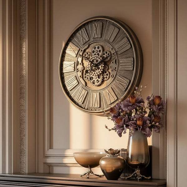 Stirling Pewter Wall Clock