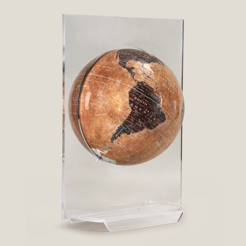 Brown & Clear Sphaera Globe