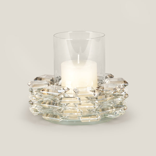 Radiance Grey Candle Holder