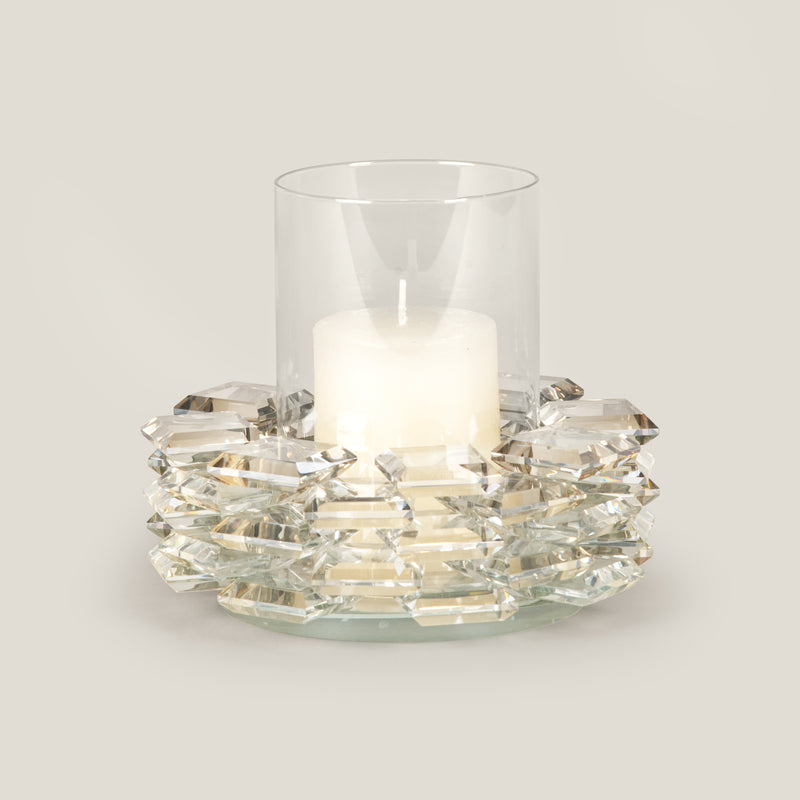 Radiance Grey Candle Holder