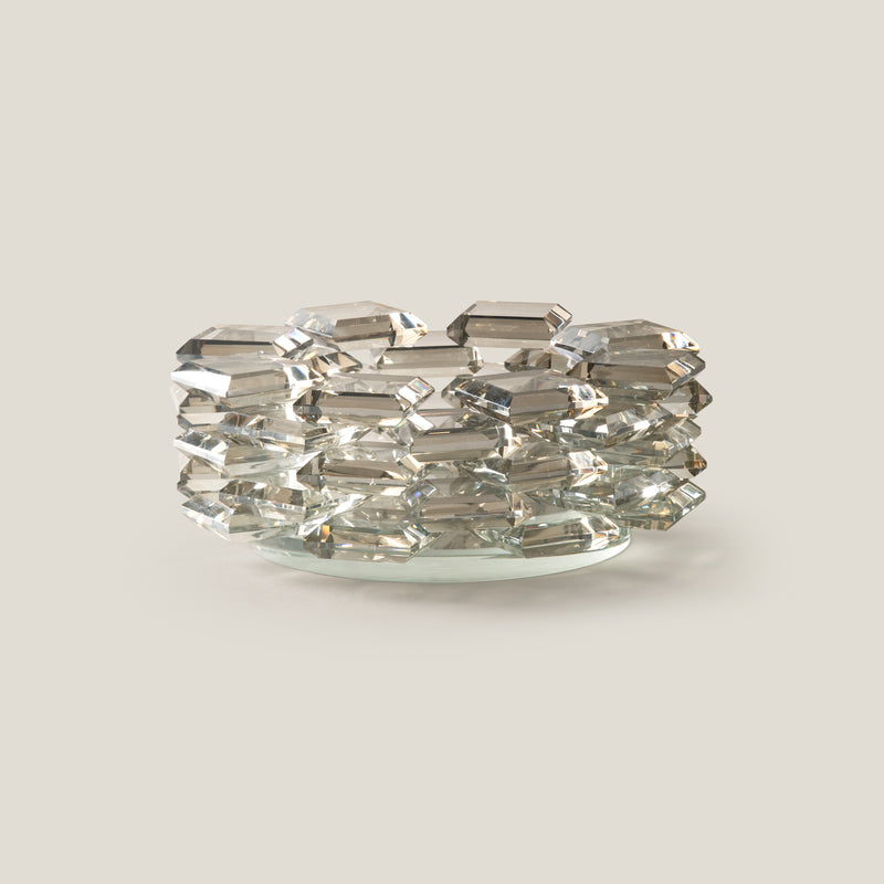 Radiance Grey Candle Holder