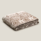 Raine White Embroidered Bedspread