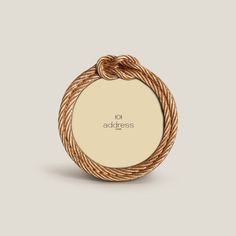 Knot Gold Photo Frame