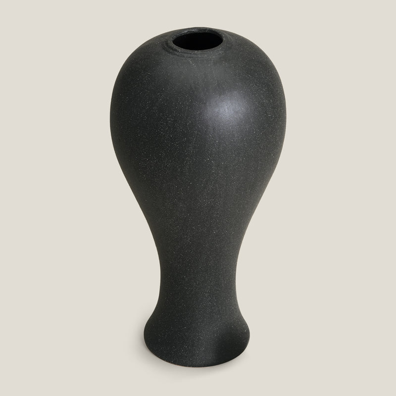 Noir Black Vase L