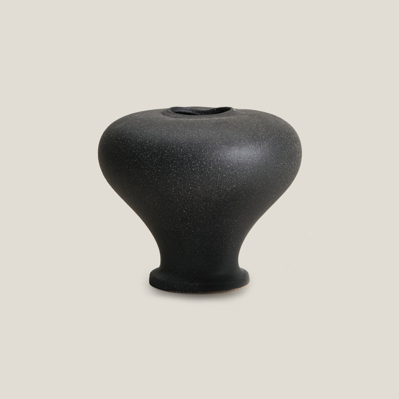 Noir Black Vase S