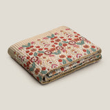 Mansur Sage Green Emb. Bedspread