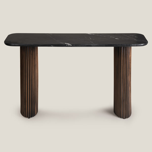 Prado Black & Gold Console Table