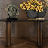 Prado Black & Gold Console Table