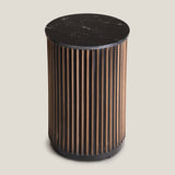Prado Black & Gold Side Table