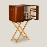 Fiona Brown & Gold Bar Cabinet