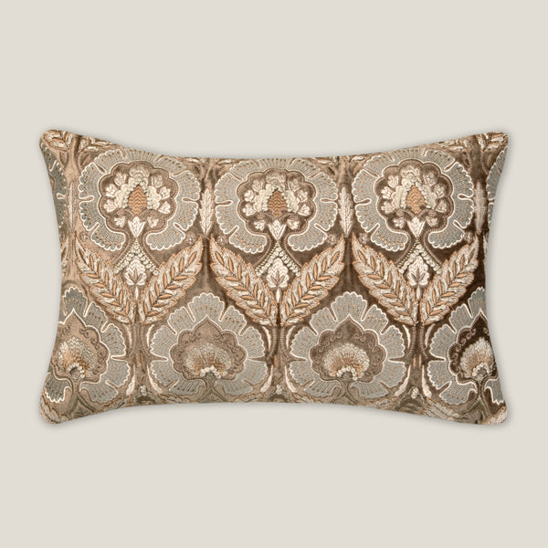 Villar Beige Emb. Cushion Cover
