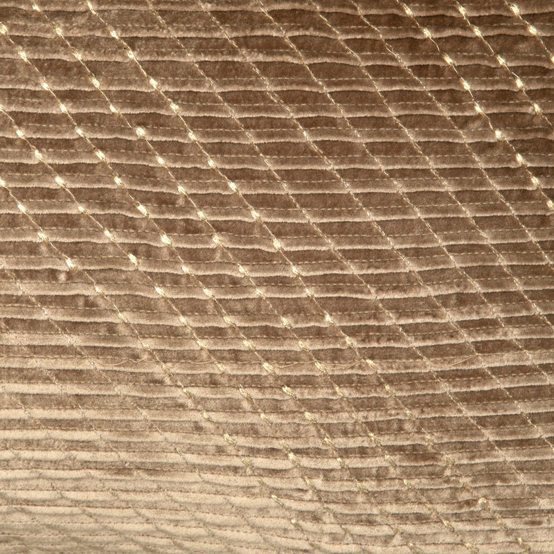 Roque Beige Pleated Cushion Cover