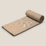 Silvia Beige Emb. Bedspread