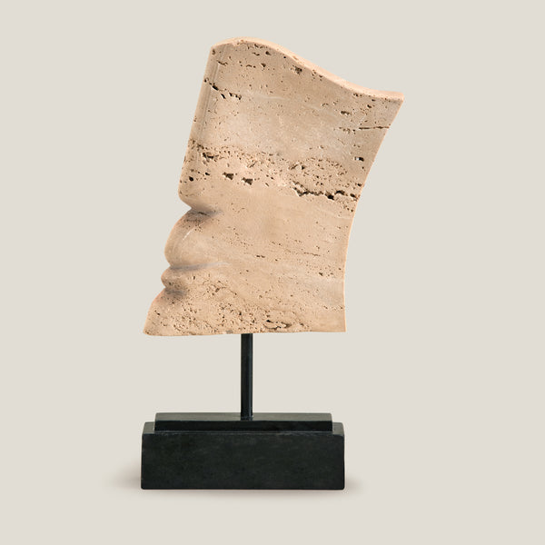Thinker Beige Sculpture