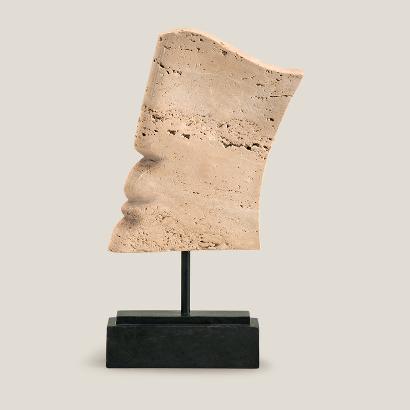 Thinker Beige Sculpture