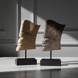 Thinker Brown Sculpture